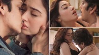 Tamannaah Bhatia sex and kissing scene with her bf in short film